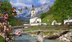 Kerkje in het Beierse Ramsau
