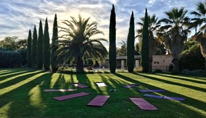 Hotel Domaine des Clos tuin