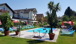 Hotel Villa Flora Tuin