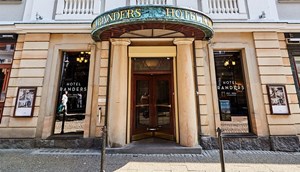 Voorkant hotel Randers