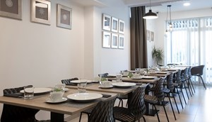 Boutique hotel Intermezzo ontbijtruimte