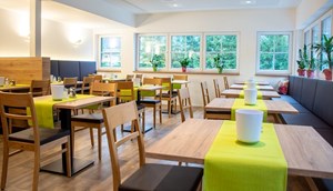 Landhotel Post ontbijtruimte