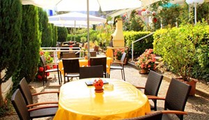 Parkhotel Traben Trarbach terras