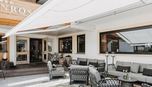 Hotel Alpenrose terras