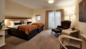 Montra hotel Sabro Kro voorkant 2-persoonskamer