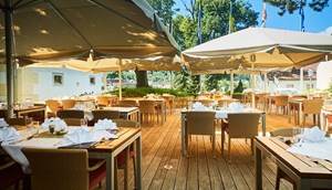 Hotel Schüttkasten terras